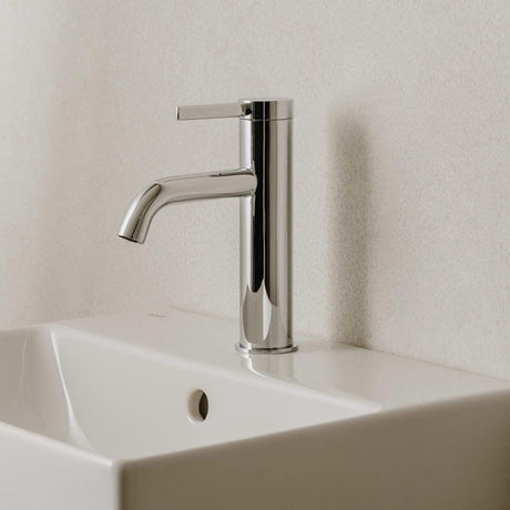 Roca Mono Basin Tap Chrome Roca Ona Basin Mixer Tap with Click Clack Waste and Cold Start