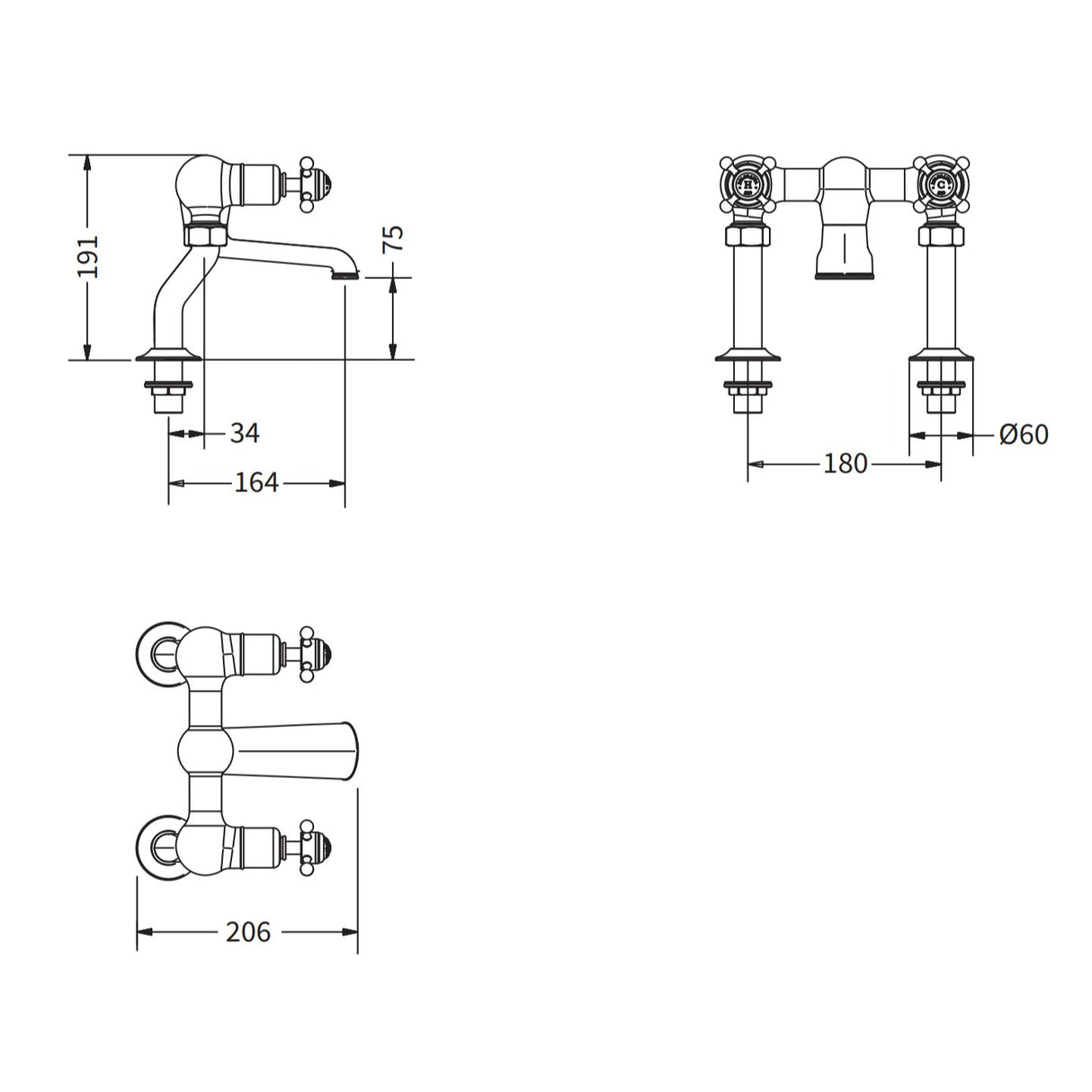 Crosswater Freestanding Bath Filler Crosswater Belgravia Floor Standing Bath Filler