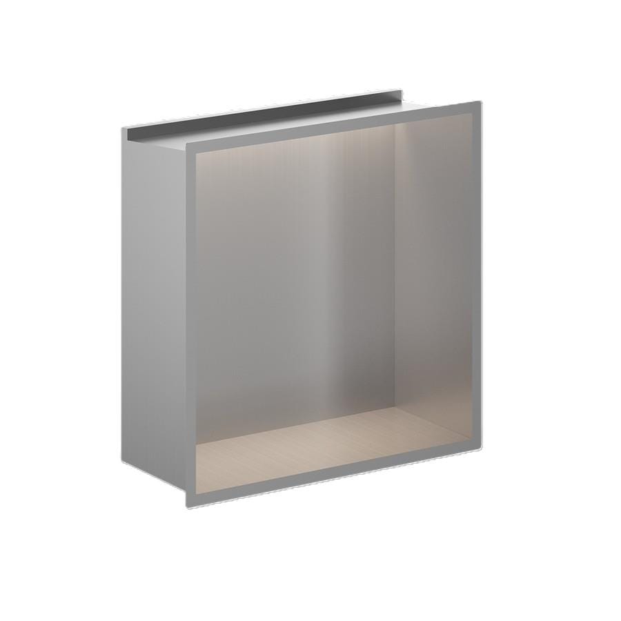Crosswater Shower Niche Crosswater Square Shower Niche with LED - 305 x 305 x 120mm
