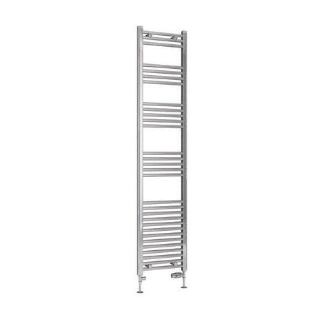 Eastbrook Ladder Rail Eastbrook Wendover Straight Vertical Heated Towel Rail - 1800 x 400mm - Chrome