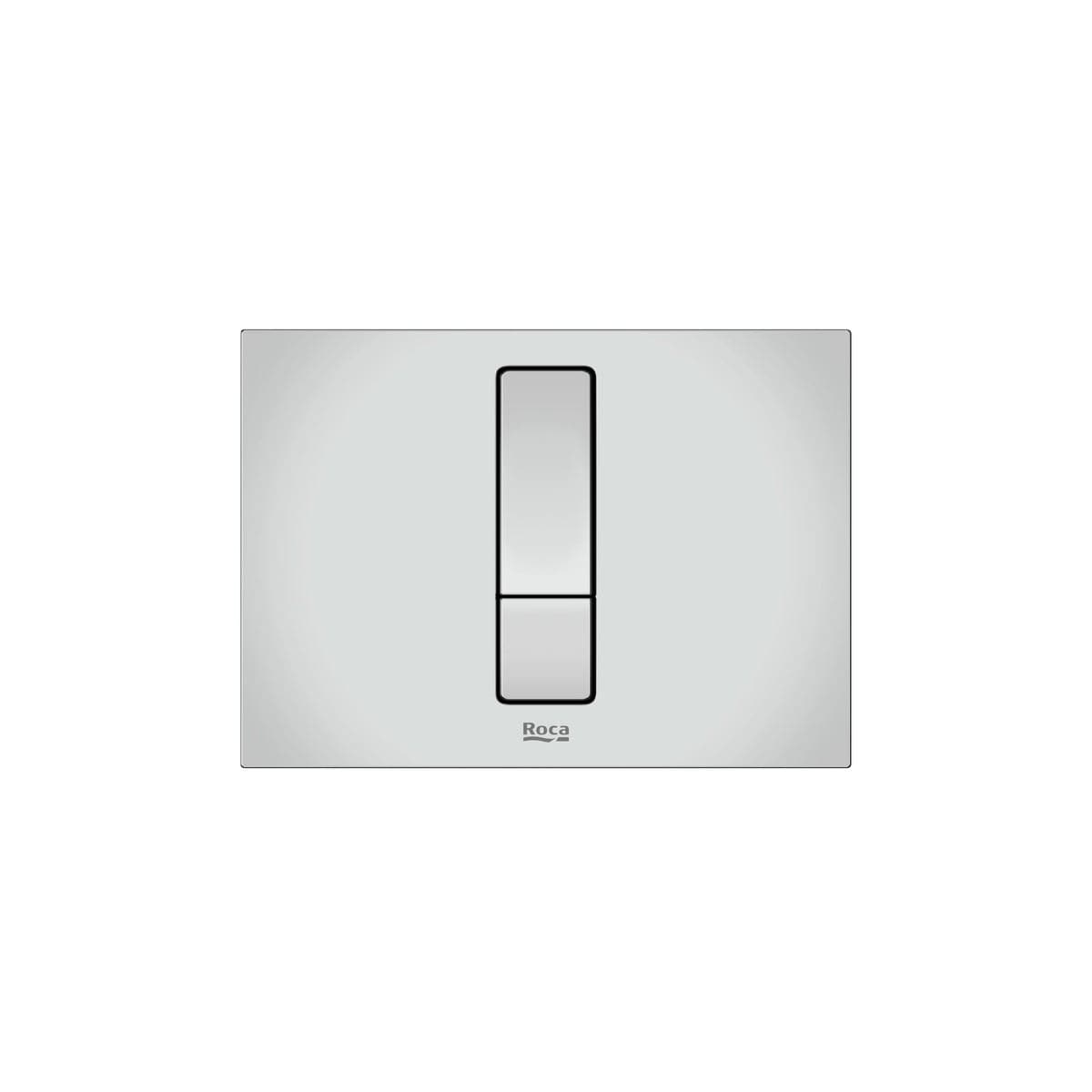 Roca Flush Plate Chrome Roca Duplo-S PS4 Flush Plate