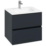 Villeroy & Boch Wall Mounted Vanity Unit Villeroy & Boch Arto Wall Mounted 600mm Two Drawer Vanity Unit with Basin