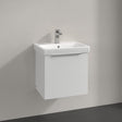 Villeroy & Boch Wall Mounted Vanity Unit White Villeroy & Boch Architectura Wall Hung Vanity Unit 500mm One Drawer with Basin