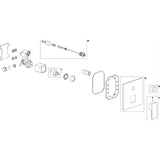Villeroy & Boch Concealed Shower Valve Villeroy & Boch Subway 3.0 2-Outlet Single Lever Trim Set Mixer