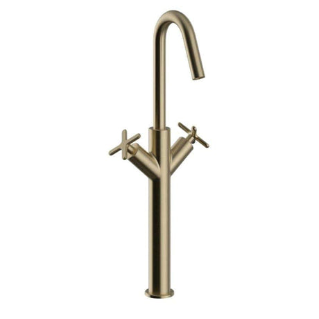 Heritage Mono Basin Tap Brushed Brass Heritage Salcombe Tall Mono Basin Mixer Tap