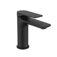 Crosswater Mono Basin Tap Matt Black Crosswater Fuse Mono Basin Mixer Tap with Clicker Waste