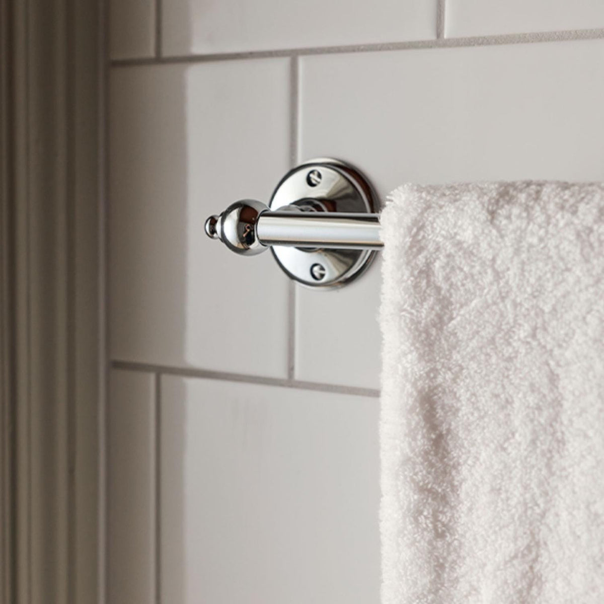 Miller Towel Rails and Rings Miller Stockholm 545mm Towel Rail in Chrome