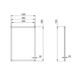 Burlington Standard Mirror Burlington Traditional Framed Rectangular Mirror