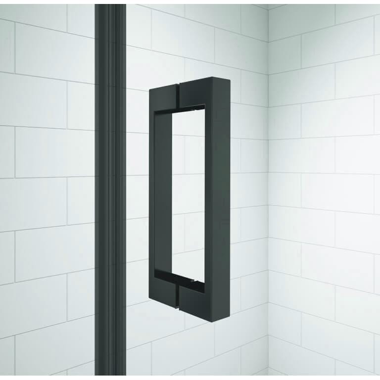 Merlyn Ionic Essence Frameless Hinged Shower Door and Inline Panel
