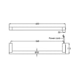 JTP Designer Towel Radiator JTP Ora Electric Heated Designer Towel Rail