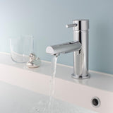 Crosswater Mono Basin Tap Crosswater Kai Lever Mono Basin Mixer Tap in Chrome