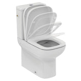 Ideal Standard Toilet Seat Ideal Standard i.life A & S Compact Wrapover Slow Close, Quick Release Toilet Seat in White