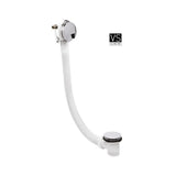 Crosswater Crosswater Bath Click Clack Waste With Slimline Filler in Chrome