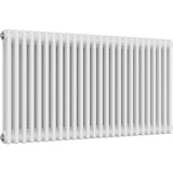 Aquarius Bathrooms Column Radiator 600mm x 1190mm Aquarius Foundry Horizontal 2 Column Radiator in White