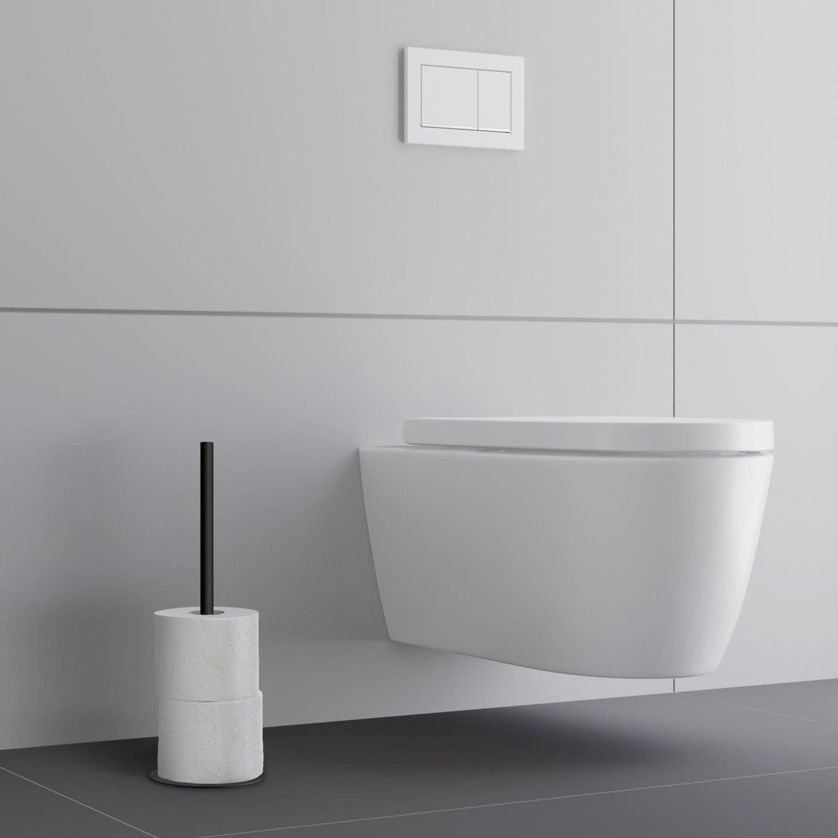 Smedbo Toilet Roll Holder Smedbo Outline Freestanding Spare Toilet Roll Holder