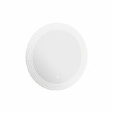 Crosswater Illuminated Mirror Crosswater Canvass LED Illuminated Round Mirror