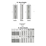 Reina Panel Radiator Reina Neva Vertical Double Panel Central Heating Radiator
