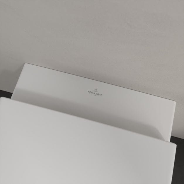 Villeroy & Boch Back to Wall Toilet Villeroy & Boch Subway 2.0 Rimless Back to Wall Toilet with Soft Close Seat