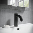 Crosswater Wall Mounted Basin Tap Matt Black Crosswater MPRO Sensor Mono Basin Mixer Tap