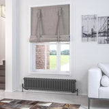 Eastbrook Rivassa Traditional 2 Column Radiator in Matt Anthracite
