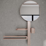Ideal Standard Cosmetic and Shaving Mirror Rosé Ideal Standard ALU+ Medium Beauty Bar with Mirror