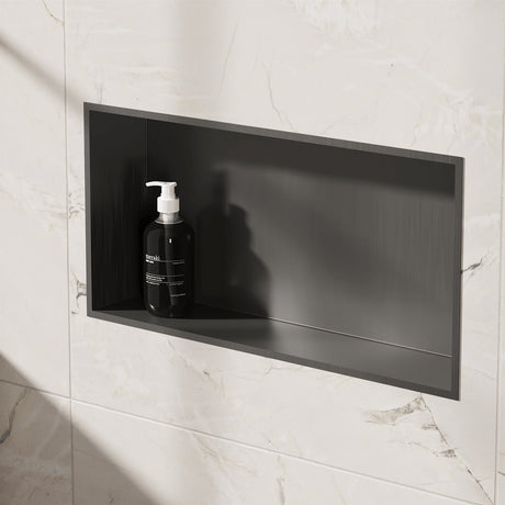 Crosswater Shower Niche Slate Crosswater Rectangular Shower Niche - 610 x 305 x 120mm