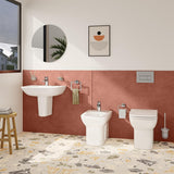 Vitra Back To Wall Toilet VitrA S20 Back to Wall Toilet with Soft Close Seat