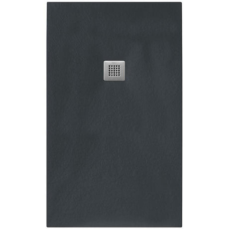 Tissino Rectangle Shower Tray 1200 x 900mm Tissino Giorgio2 Rectangle Shower Tray in Graphite Slate