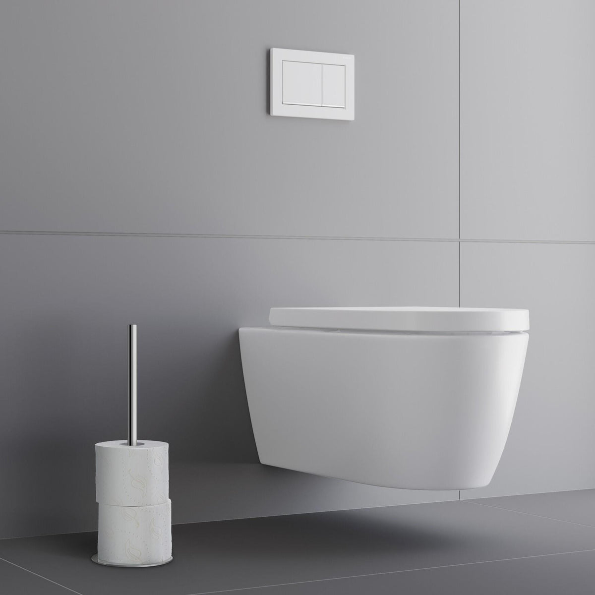 Smedbo Toilet Roll Holder Smedbo Outline Freestanding Spare Toilet Roll Holder