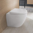 Villeroy & Boch Back to Wall Toilet Villeroy & Boch Subway 2.0 Rimless Back to Wall Toilet with Soft Close Seat