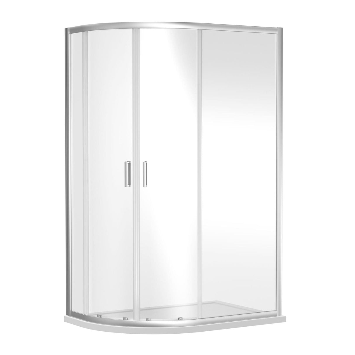 Aquarius Bathrooms Quadrant Shower Enclosure Aquarius Urbano 6mm Quadrant Shower Enclosure 1850mm