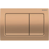 Geberit Flush Plate Geberit Alpha Flush Plate with Square Buttons
