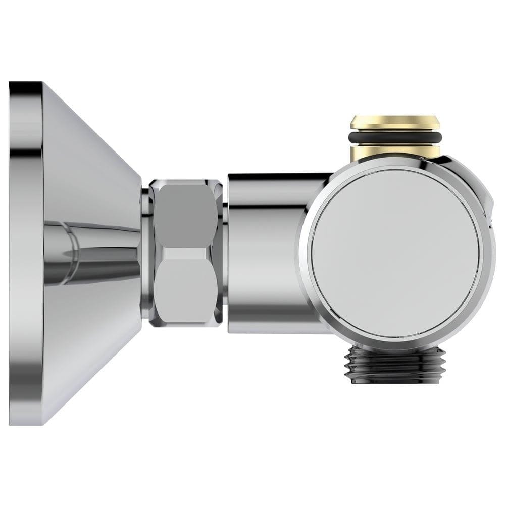 Ideal Standard Exposed Shower Set Ideal Standard Ceratherm T25 Exposed Thermostatic Shower Valve Set with Riser Kit, Showerhead and Handset in Chrome