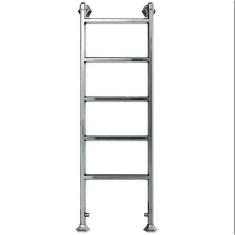 Vogue Traditional Towel Rail 1543 x 550 / Electric Only Vogue Art Moderne Straight Floor Mounted Traditional Towel Radiator in Chrome