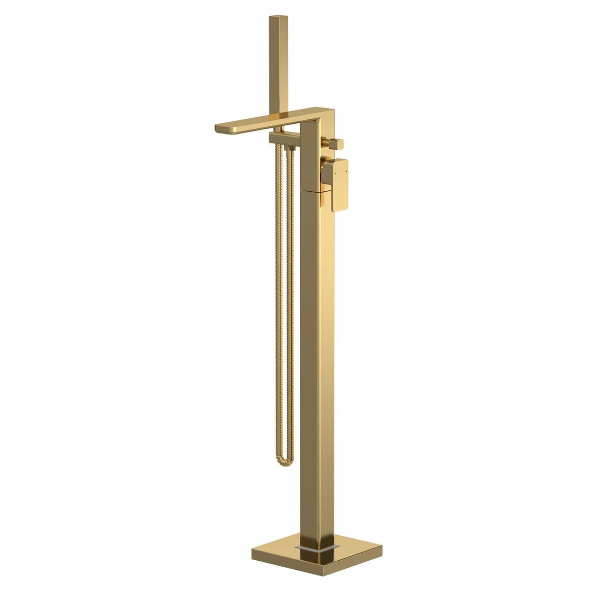 Aquarius Bathrooms Freestanding Bath Filler Aquarius Tetra Freestanding Bath Mixer Tap with Pencil Shower Handset