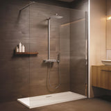 Ideal Standard Exposed Shower Set Ideal Standard Ceratherm S200 Exposed Thermostatic Shower Valve Set with Showerhead and Pencil Handset in Chrome