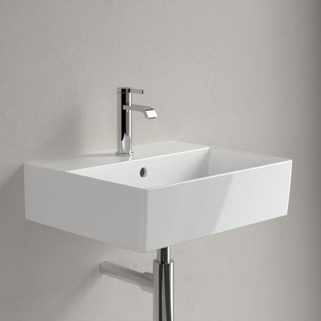 Villeroy & Boch Wall Hung Basin 500mm Villeroy & Boch Memento 2.0 Wall Hung Basin with Overflow in White Alpin
