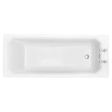 Heritage Standard Acrylic Bath Heritage Granley Deco Acrylic Single Ended Bath - 1700 x 700mm - 2 Tap Hole