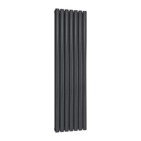 Reina Panel Radiator 1500 x 413mm / Anthracite Reina Neva Vertical Double Panel Central Heating Radiator