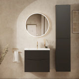 Crosswater Storage Unit Crosswater Glide II Tower Storage Unit in Matt Black