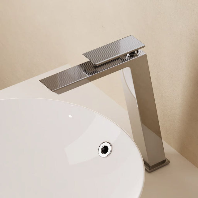 Crosswater Tall Basin Tap Crosswater Limit Tall Mono Basin Mixer Tap in Chrome