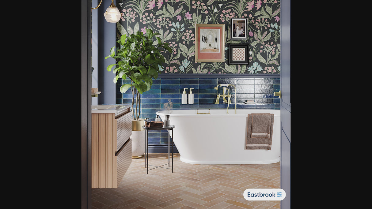 Eastbrook Henley Freestanding Bath - 1650 x 780mm in Gloss White