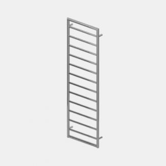 Eastbrook Helmsley Vertical Designer Heated Towel Rail - 1640mm x 500mm ...