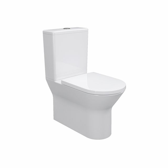 Imex Blade Rimless Closed Back Close Coupled WC with Comfort Height ...