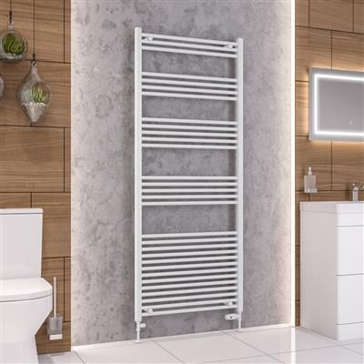 Eastbrook Wendover Straight Vertical Heated Towel Rail - 1800mm x 750mm ...