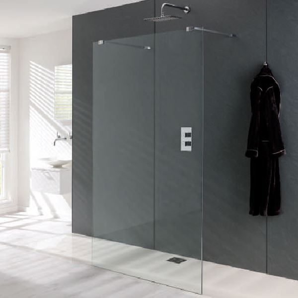 Eastbrook Valliant Type B Walk-In Shower Enclosure With 2 Support Bar ...