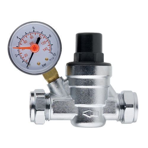 Eastbrook Pressure reducing valve 15mm x 15mm - Silver - 41.3000