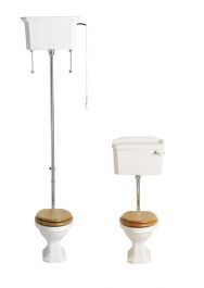 Heritage Dorchester PVEW00 High or Low Level Toilet with Various Options