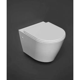 RAK Resort Mini D Shape Rimless Short Projection Close Coupled WC