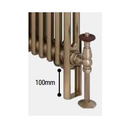 Eastbrook Rivassa Bronze Effect Radiator Feet | UK Bathroom Store